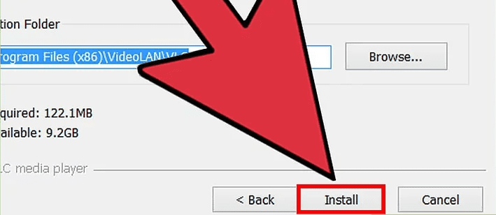 how to open vob files in vlc