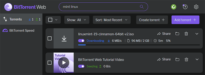 how to open a torrent file iso