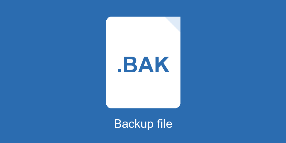 .bak file icon