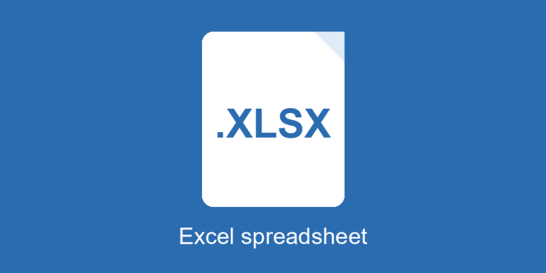 .xlsx file icon