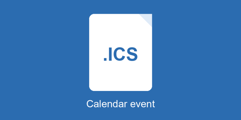 .ics file icon